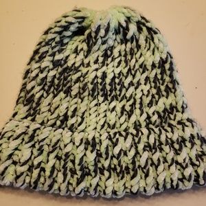 (Sold) Hand crafted knitted beanie